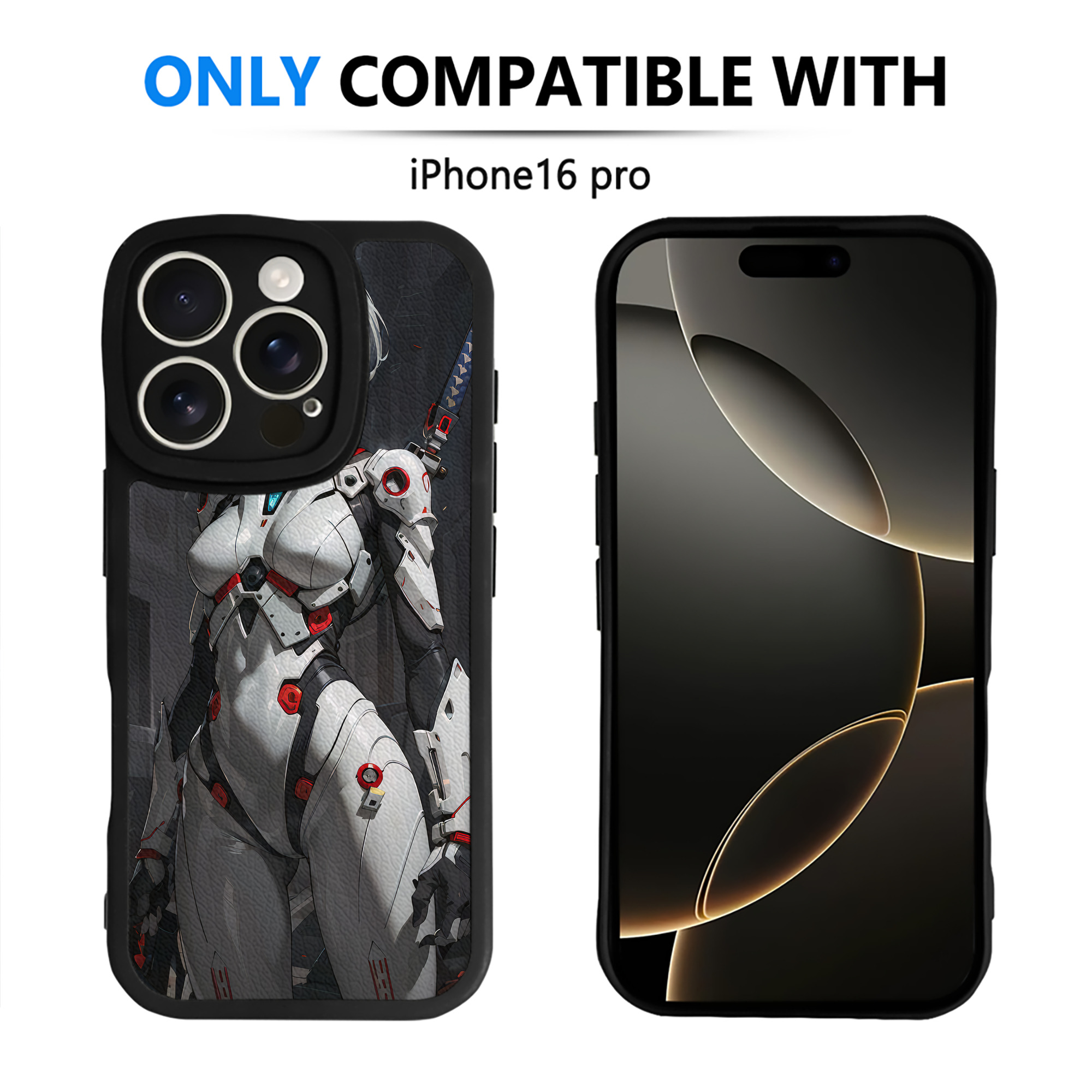 （画像用） EVA 新世紀エヴァンゲリオン 【iPhone 16シリーズ対応】シリコンスマホケース（レザー調） 材質：シリコン